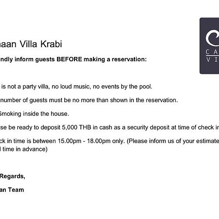 Canaan Villa Krabi Ao Nang Kültér fotó
