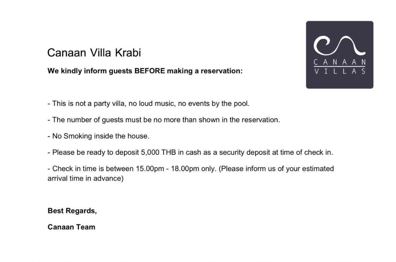 Canaan Villa Krabi Ao Nang Kültér fotó